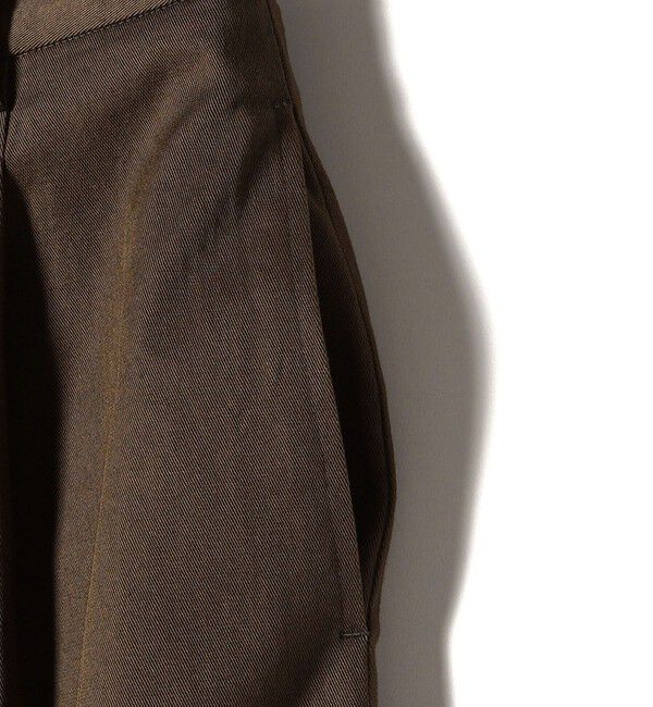 SHIPS for women「〈手洗い可能〉ストレッチ チノ タック パンツ」|チノ|