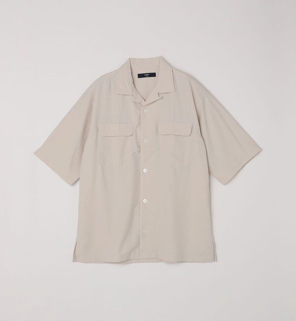 SHIPS Colors 「SHIPS Colors:〈洗濯機可能〉ダブルポケット サファリ シャツ」|シャツ・ブラウス|
