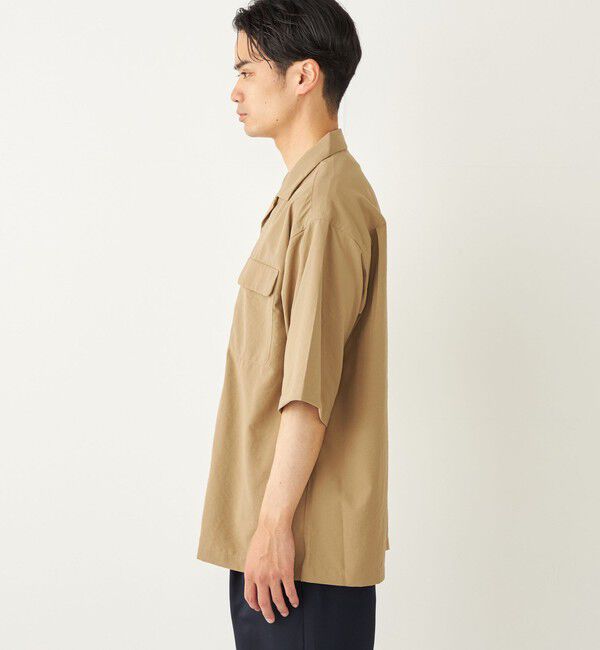 SHIPS Colors 「SHIPS Colors:〈洗濯機可能〉ダブルポケット サファリ シャツ」|シャツ・ブラウス|