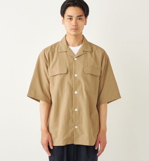 SHIPS Colors 「SHIPS Colors:〈洗濯機可能〉ダブルポケット サファリ シャツ」|シャツ・ブラウス|