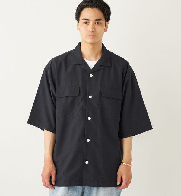 SHIPS Colors 「SHIPS Colors:〈洗濯機可能〉ダブルポケット サファリ シャツ」|シャツ・ブラウス|