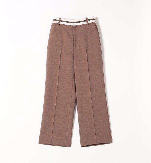 SHIPS any「SHIPS any:〈洗濯機可能〉オックス ウエスト ライン パンツ」|その他|