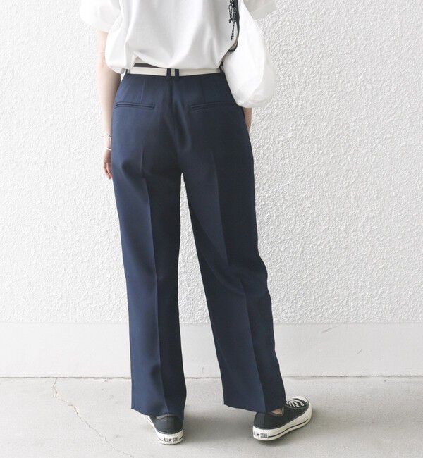 SHIPS any「SHIPS any:〈洗濯機可能〉オックス ウエスト ライン パンツ」|その他|