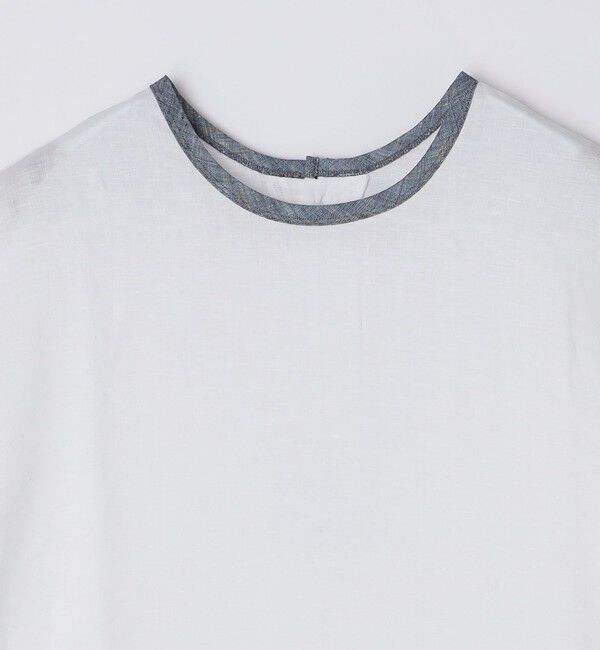 SHIPS「SHIPS: Herdmans リネン 2WAY プルオーバー Tシャツ」|Tシャツ・カットソー|