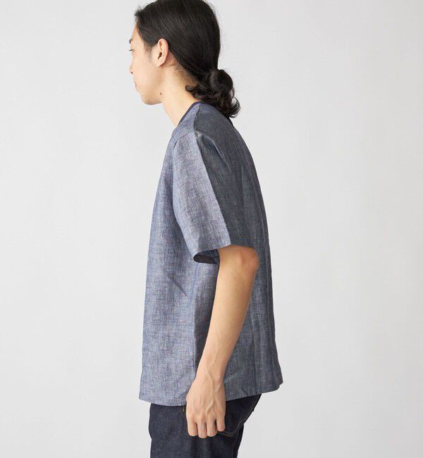 SHIPS「SHIPS: Herdmans リネン 2WAY プルオーバー Tシャツ」|Tシャツ・カットソー|