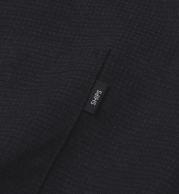 SHIPS「SHIPS:〈接触冷感・撥水等〉COOL DOTS(R) 2WAYストレッチ ドビープリントTシャツ」|Tシャツ・カットソー|