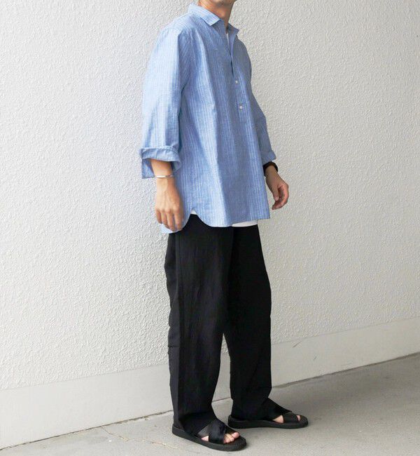 SHIPS any「SHIPS any: 〈洗濯機可能〉リネン混 ビスコース 2タック セミワイド イージーパンツ◇」|その他|