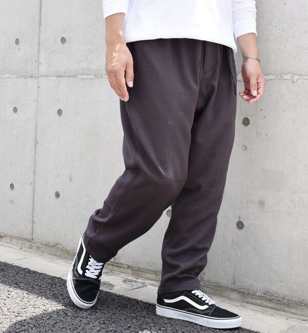 SHIPS any「【SHIPS any別注】GRAMICCI: ウールライク ルーズ テーパード パンツ◇」|チノ|