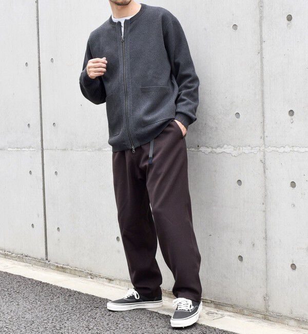 SHIPS any「【SHIPS any別注】GRAMICCI: ウールライク ルーズ テーパード パンツ◇」|チノ|