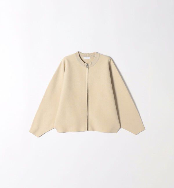 SHIPS any「SHIPS any:〈手洗い可能〉ドルマン ジップ ブルゾン カーディガン」|カーディガン|