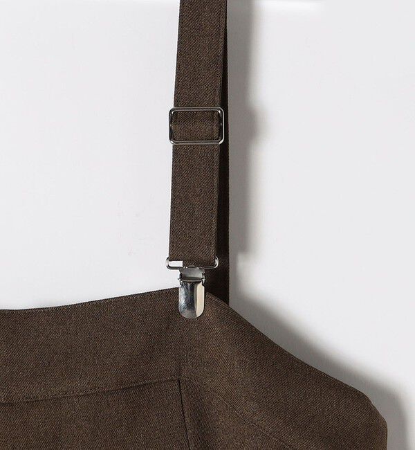 SHIPS any「SHIPS any:〈洗濯機可能〉ウールライク サスペンダー セミワイド サロペット」|その他|