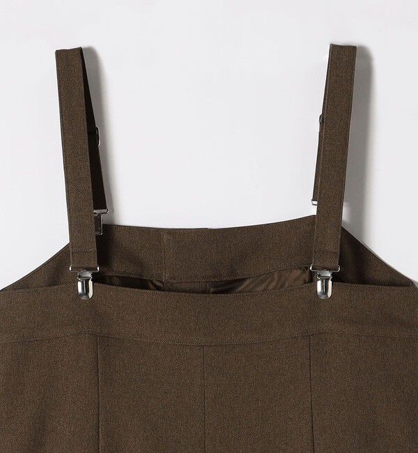 SHIPS any「SHIPS any:〈洗濯機可能〉ウールライク サスペンダー セミワイド サロペット」|その他|