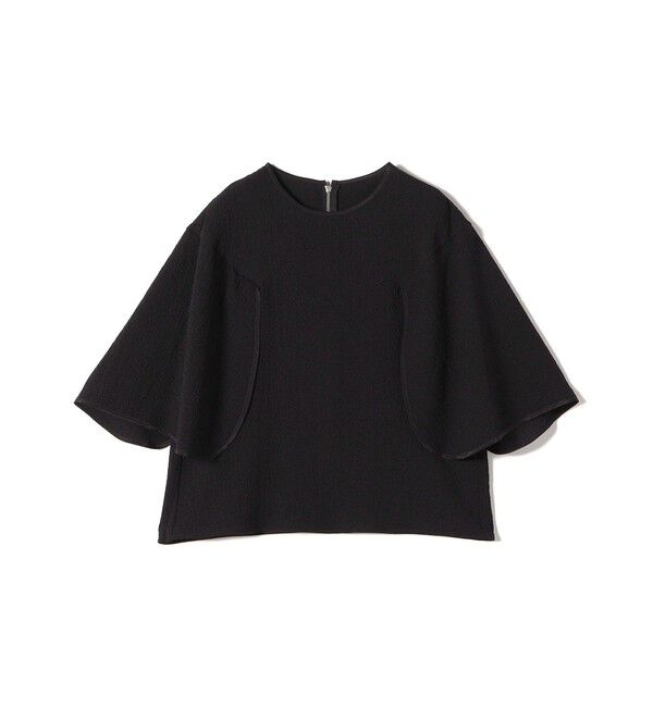 SHIPS for women「〈手洗い可能〉ポコビュー パネル スリーブ ブラウス」|シャツ・ブラウス|