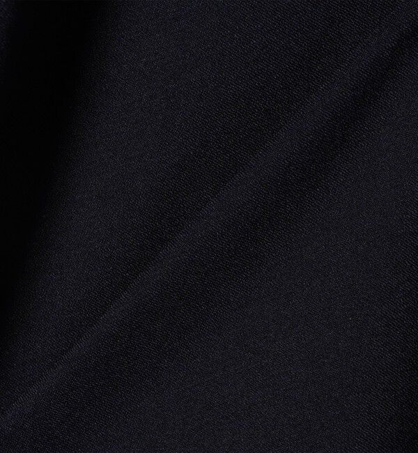 SHIPS any「【WEB限定】SHIPS any: ダブルクロス ウエスト タック Aライン ワンピース ［NAVY BLUE］」|ワンピース|