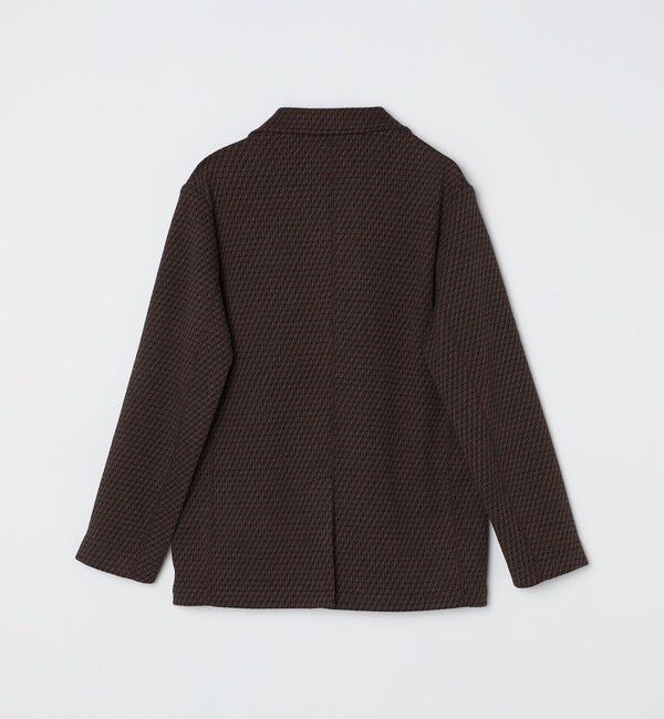 SHIPS「SHIPS:〈手洗い可能〉TEXBRID(R) ジャカード 2ボタン ジャケット」|テーラードジャケット|