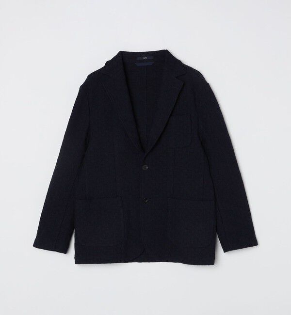 SHIPS「SHIPS:〈手洗い可能〉TEXBRID(R) ジャカード 2ボタン ジャケット」|テーラードジャケット|