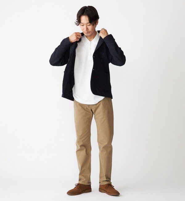 SHIPS「SHIPS:〈手洗い可能〉TEXBRID(R) ジャカード 2ボタン ジャケット」|テーラードジャケット|