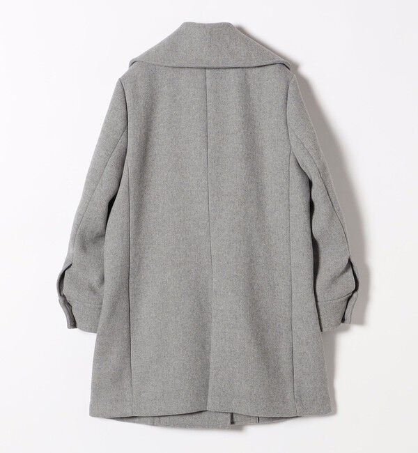 quaranciel「quaranciel: メルトン ビッグ カラー Pコート」|ピーコート|