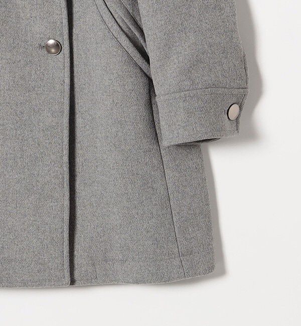 quaranciel「quaranciel: メルトン ビッグ カラー Pコート」|ピーコート|