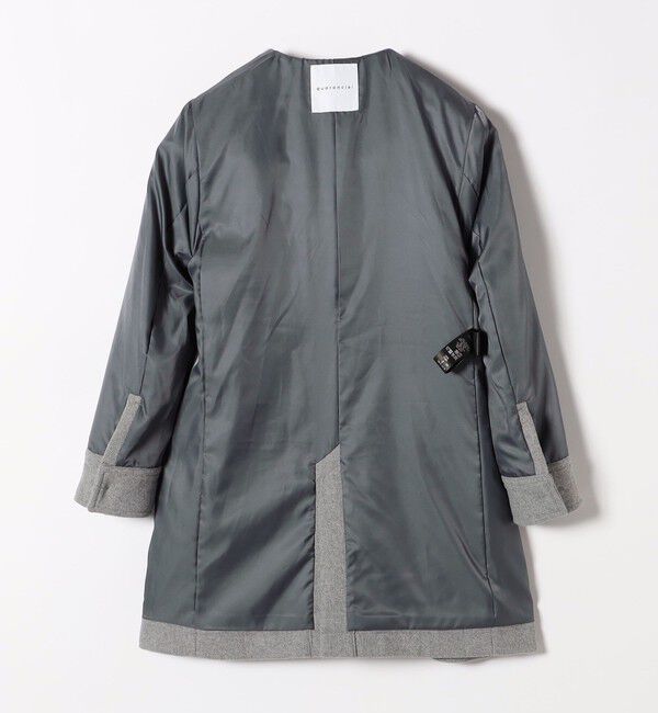 quaranciel「quaranciel: メルトン ビッグ カラー Pコート」|ピーコート|