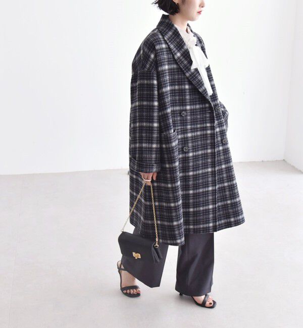 quaranciel「quaranciel: リバー ショール ミドル コート 24FW」|その他|