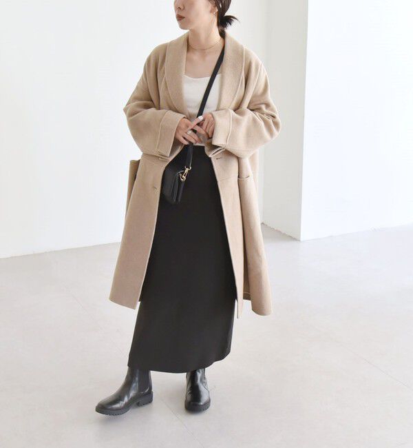 quaranciel「quaranciel: リバー ショール ミドル コート 24FW」|その他|