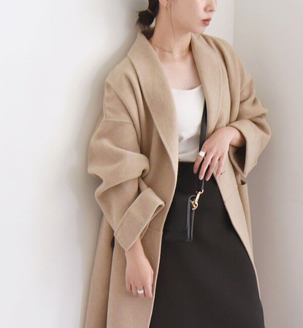 quaranciel「quaranciel: リバー ショール ミドル コート 24FW」|その他|