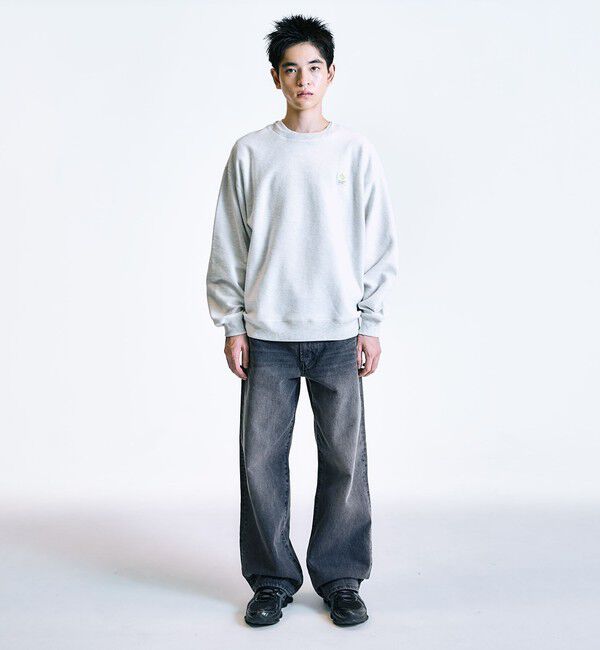 SHIPS「City Ambient Products: ロゴ プリント リバース スウェット」|スウェット・ジャージ|