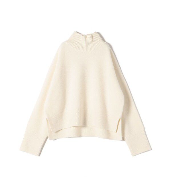 SHIPS for women「〈手洗い可能〉7G ウール カシミヤ ハイネック プルオーバー」|ニット・セーター|