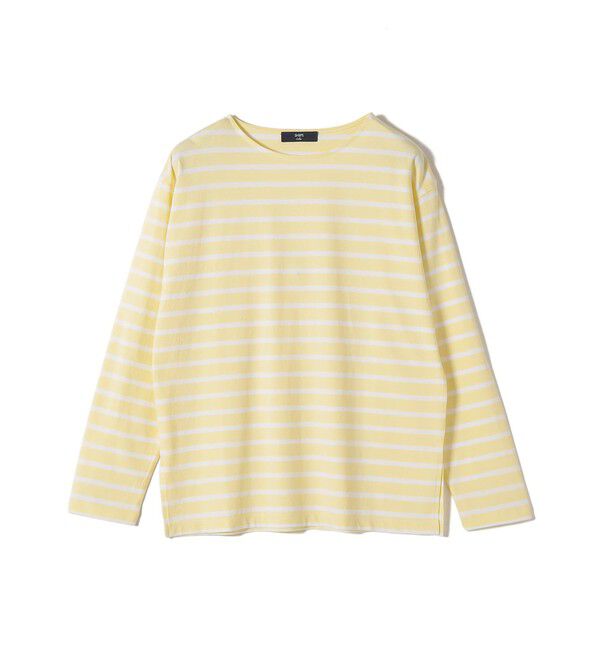 SHIPS Colors 「SHIPS Colors:コットン レイヤード TEE 3（ロンT）◇」|Tシャツ・カットソー|イエロー