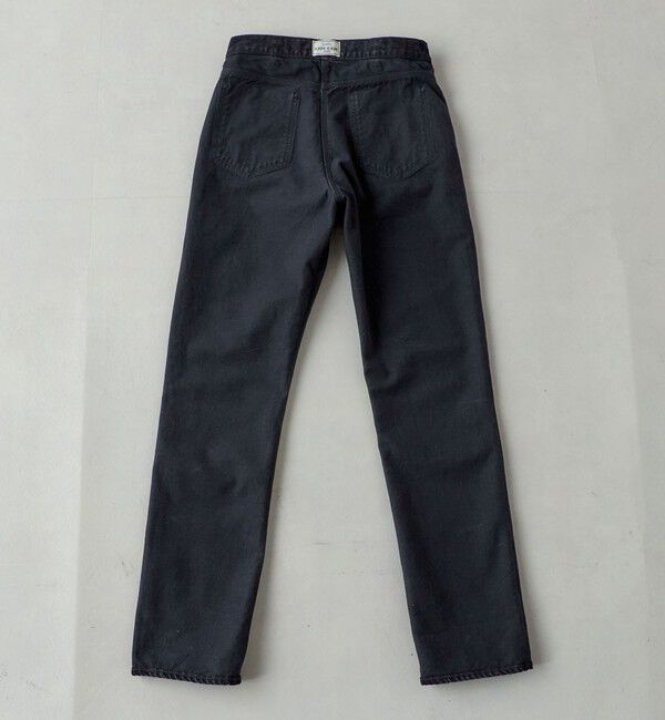 SHIPS for women「SHIPS NINE CASE:ナロー デニム（ブラック）」|デニム|