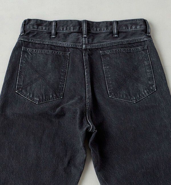 SHIPS for women「SHIPS NINE CASE:ナロー デニム（ブラック）」|デニム|