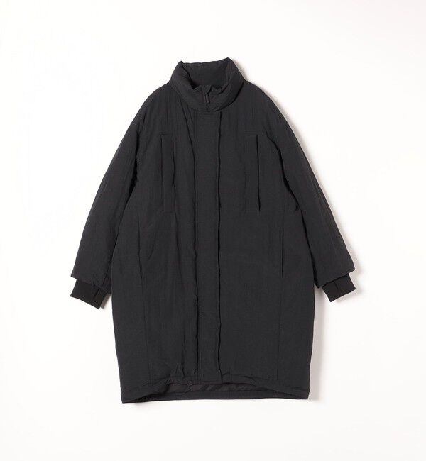 SHIPS any「SHIPS any: ナイロン スタンドカラー モンスター ミディ ダウン」|ダウン|