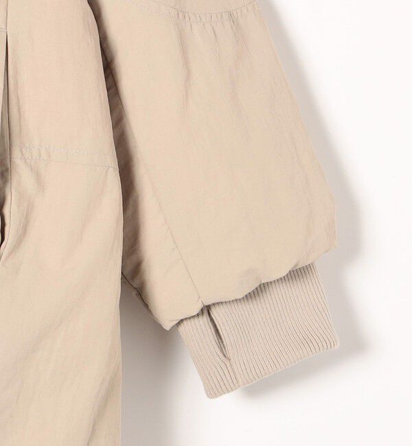 SHIPS any「SHIPS any: ナイロン スタンドカラー モンスター ミディ ダウン」|ダウン|