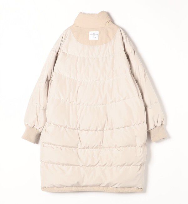 SHIPS any「SHIPS any: ナイロン スタンドカラー モンスター ミディ ダウン」|ダウン|