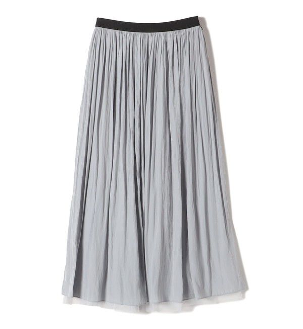 SHIPS for women「〈手洗い可能〉リバーシブル チュール カッセン スカート」|スカート|