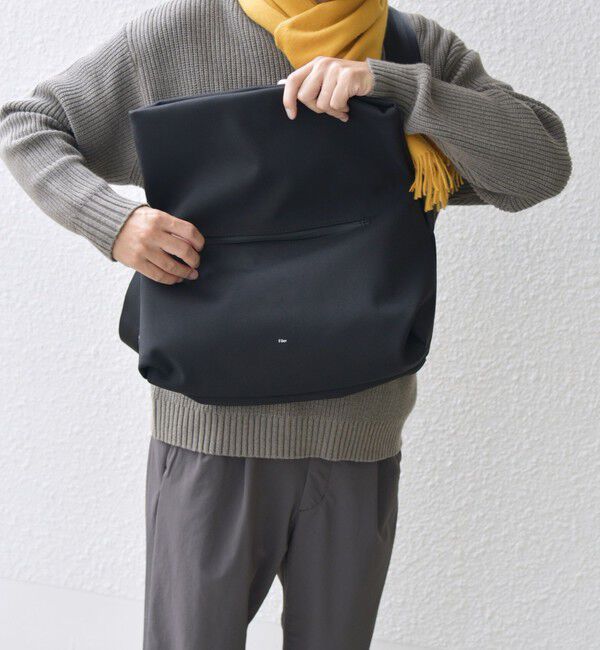 SHIPS any「【SHIPS any 別注】Filer: 〈撥水加工〉トロピカル ビッグ ショルダーバッグ◇」|ショルダー・メッセンジャー|