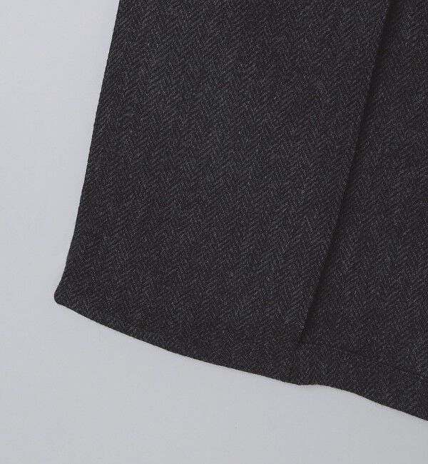 SHIPS「【 SHIPS別注】Errico Formicola: ヘリンボーン ツイード ステンカラーコート」|ステンカラーコート|