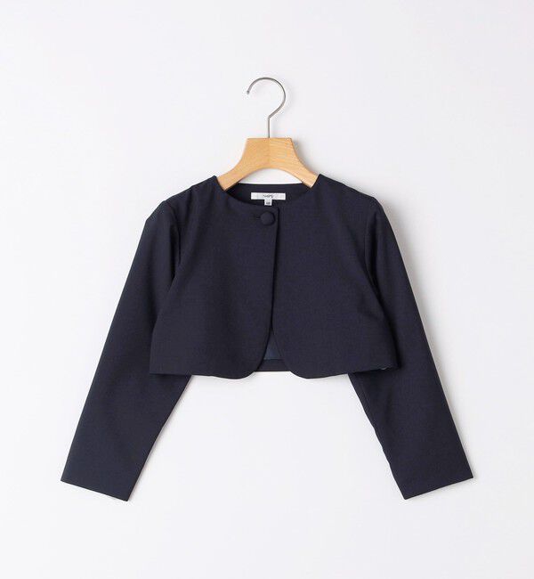 SHIPS KIDS「SHIPS KIDS:110～130cm / ボレロ ジャケット」|ボレロ|