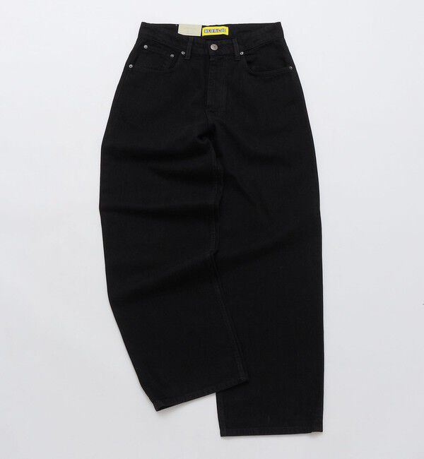 SHIPS「NEO BLUE: BLACK BAGGY SKATE JEANS」|チノ|ブラック