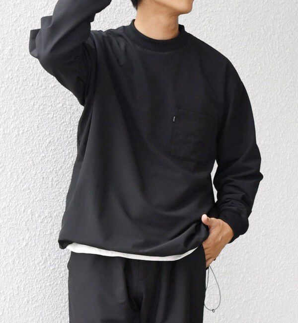 SHIPS any「SHIPS any:〈洗濯機可能〉ストレッチ 裏起毛 ウォーム アーバン ピステ (セットアップ対応)◆」|スウェット・ジャージ|