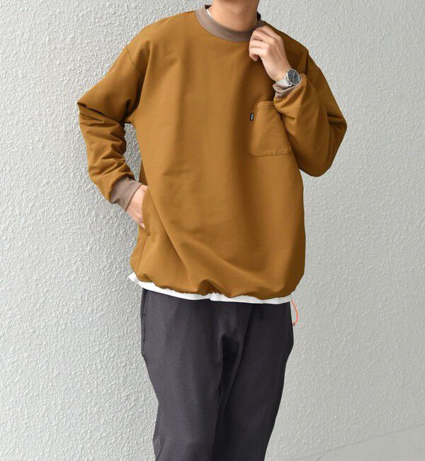 SHIPS any「SHIPS any:〈洗濯機可能〉ストレッチ 裏起毛 ウォーム アーバン ピステ (セットアップ対応)◆」|スウェット・ジャージ|