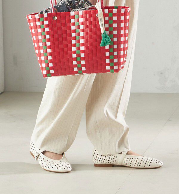 SHIPS for women「パンチング メリージェーン フラット」|その他|オフホワイト