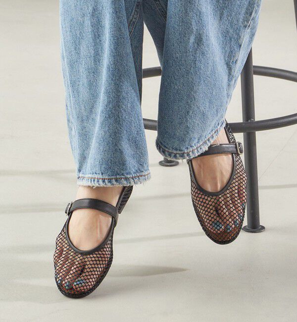 SHIPS for women「メッシュ メリージェーン フラット」|その他|