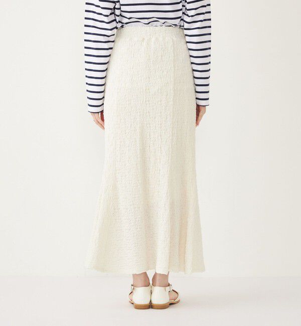 SHIPS Colors 「SHIPS Colors:〈手洗い可能〉カットジャカード マーメイド スカート」|スカート|