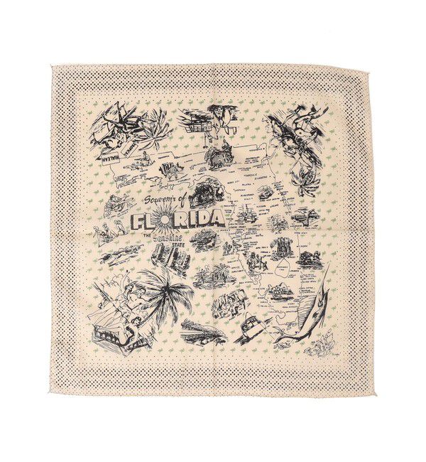 SHIPS for women「BINDU:FLORIDA 25 バンダナ」|バンダナ・スカーフ|ナチュラル