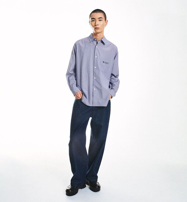 SHIPS「City Ambient Products: レギュラーカラー ブロード オーバー シャツ (長袖)」|シャツ・ブラウス|