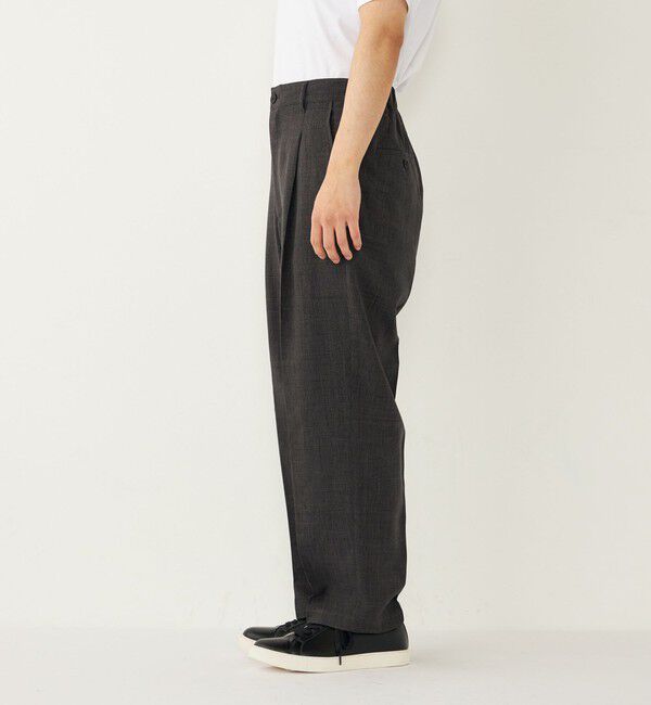 SHIPS Colors 「SHIPS Colors:〈洗濯機可能〉ウーリー イージー パンツ(セットアップ対応可能)」|スラックス|