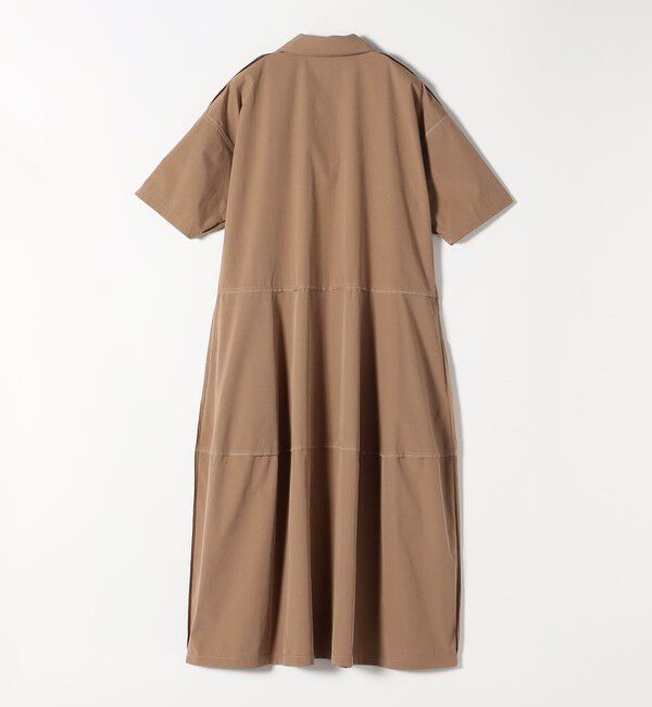 SHIPS any「SHIPS any:〈洗濯機可能〉タイプライター ボリューム シャツ ワンピース」|ワンピース|