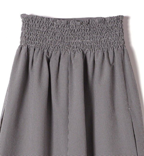 SHIPS for women「【SHIPS別注】APUPIL:〈洗濯機可能〉ギンガム チェック ベアトップ オールインワン」|オールインワン|